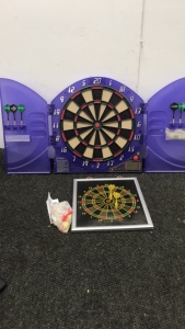 Halex Dart Board And More