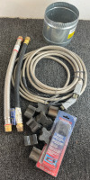 Braided Hoses, Front Rubber Coil Spring Boosters, Various Books & Manuals, 12 Pack Wall Outlets & Other Items - 4