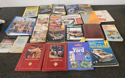 Assortment Of Books, Cars, Toold, Home Repairs, Etc.