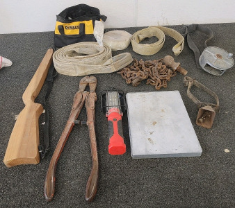 Tow Straps, Chains, Wire Wheel and More!