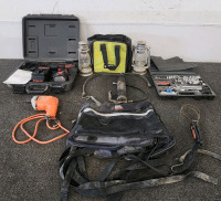 B&D Electric Drill, Snap On Electric Drill, (2) Lanterns, Kemi Moto Tool Belt, White Board, And More!