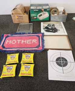Sears Craftsman Home Knife Sharpener, Paper Targets, d-CON Mice Traps, And More!