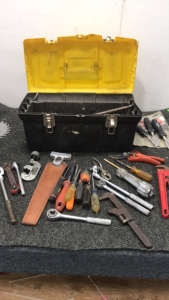 Tackle Box Full Of Hand Tools
