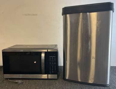 Hamilton Beach Microwave, Insignia Electric Trash Can