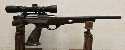 Remington Model XP-100 7mm-08 Bolt Action Pistol With Burris 2x-7x Scope-- B7511373