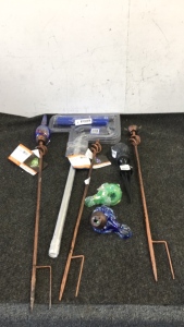 Pressure Roller Kit, (3) Solar Powered Bird/Flame Stakes