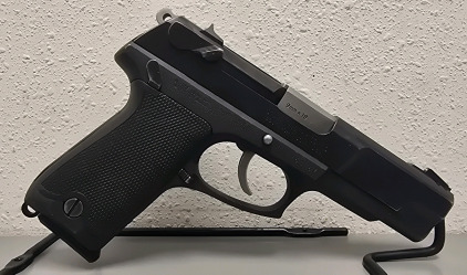 Ruger P89DC 9mm Semi Automatic Pistol With Leather Holster And (2) Extra Magazines-- 314-53167