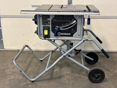 Kobalt Portable 10" Blade Table Saw Model No. KT 1015