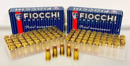 (2) Boxes Of Fiocchi 40 SWA 170 Gr. (100 Rnds Total)