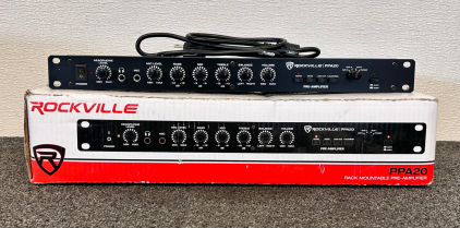 Rockville PPA20 Rack Mountable Pre-Amplifier