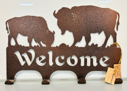"Buffalo" Wall Decor by Jacks Metal Works