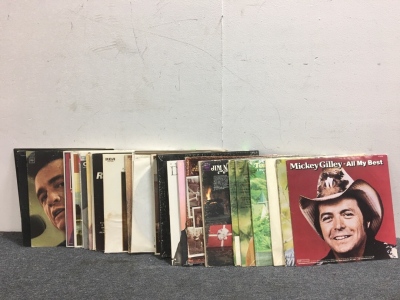 Approx (25) Vinyl Records