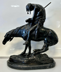 James Earle Fraser "End of the Trail" Statue Sculpture