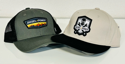 (2) New Diesel Power Gear Caps