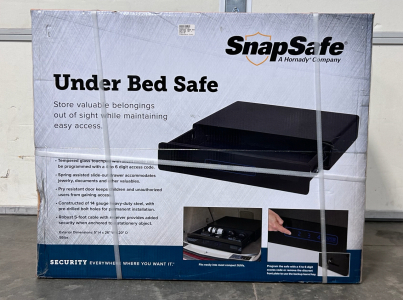 Brand New in Box Snap Safe Under Bed Safe