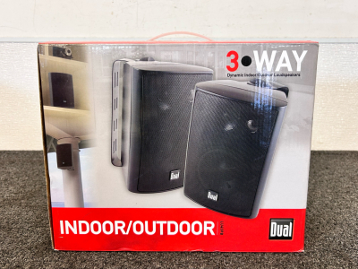 Dual Indoor/ Outdoor 3-Way Fynamic Loudspeakers