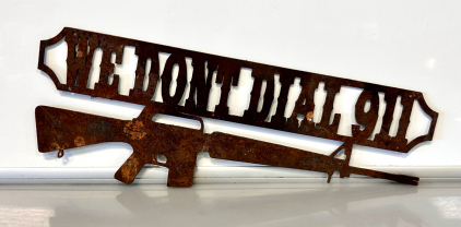 Custom Made Metal Sign
