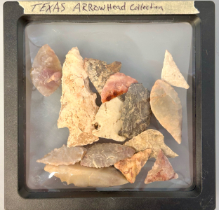 Collection Of Arrowheads Dug In East Texas