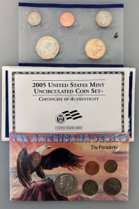 (3) Uncirculated Coin Sets: The Presidents, 1968, and 2000