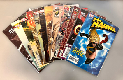 Collectible Marvel Comic Books: Ms. Marvel, The New Mutants, Runaways and Livewires