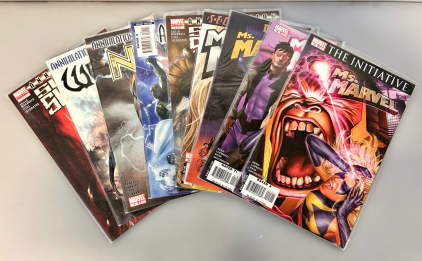 Collectible Comic Books: Super Skrull, Nova, Wrath, and Ms. Marvel