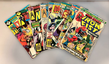 Vintage Comic Books: The Eternals, The Micronauts, The Man Called Nova, Daredevil and More