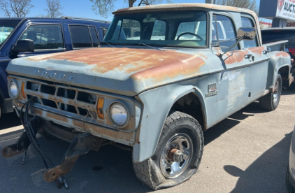 1969 DODGE POWER WAGON PICK UP - 4X4!