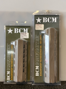 (2) BCM Gunfighter Polymer Keymod Rails- Mid Length and Carbine