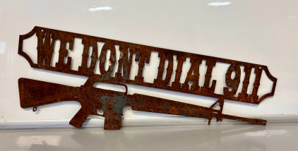 Custom Made Metal Sign