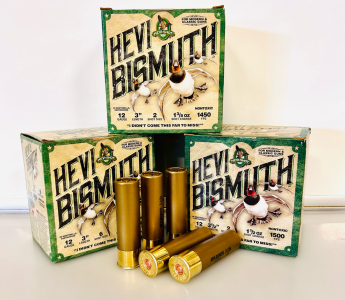 (3) Boxes Of Hevi Bismuth 12 Ga. ShotShells: 3" and 3 1/2"