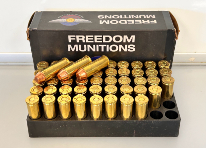 (50) Rnds Of Freedom Munitions 45 Long Colt 255 Gr. FP