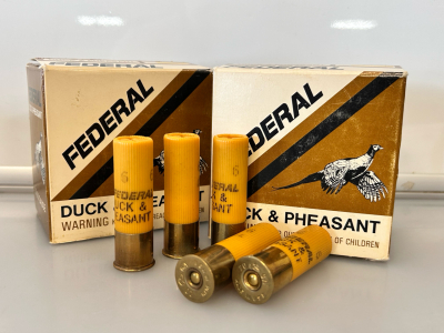 (2) Boxes Of Federal 20 Ga. 2 3/4" ShotShells