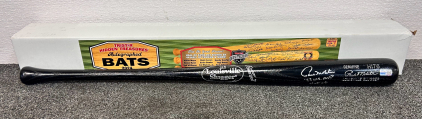 Tristar Hidden Treasures Autographed Bat "125 Louisville Slugger" Paul Molitr
