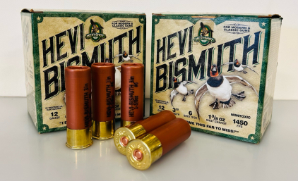 (2) Boxes Of Hevi Bismuth 12 Ga. 3" Shotgun Cartridges