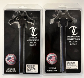 (2) Timber Creek Enforcer Mini Ambidextrous Charging Handles