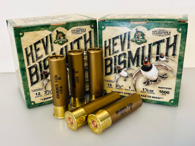 (2) Boxes Of Hevi Bismuth 12 Ga. 3 1/2" ShotShells (50 Total)