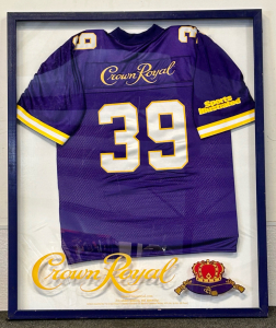 Collectible Crown Royal Sports Illustrated Framed Jersey #39