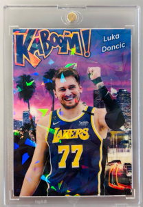 Luka Doncic Collectible Sports Card