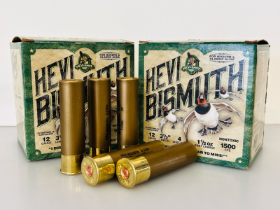 (2) Boxes Of Hevi Bismuth 12 Ga. 3 1/2" ShotShells (50 Total)