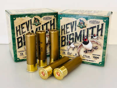 (2) Boxes Of Hevi Bismuth 12 Ga. 3 1/2" ShotShells (50 Total)