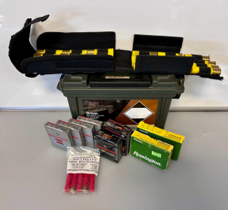 Ammo Box With Mixed Ammo: 20 Ga./ 410 Ga./ 12 Ga.