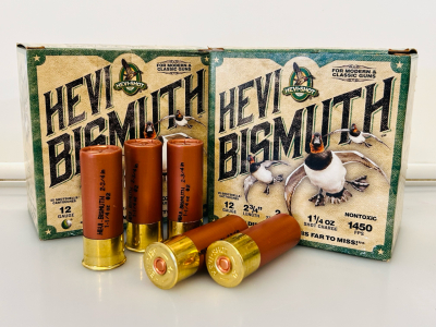 (2) Boxes Of Hevi Bismuth 12 Ga. 2 3/4" Shotgun Cartridges