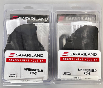 (2) Safariland Concealment Holsters For 7371 Springfield XDS 9/40