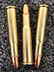(97) Winchester .30-30 Rounds, (3) Casings
