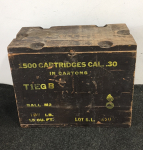 Vintage WW2 Cartidge Box