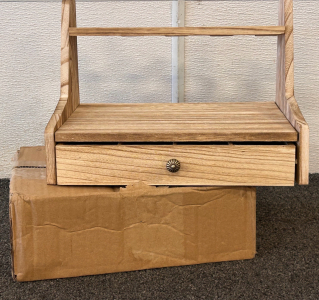 (2) Wooden Pistol Displays