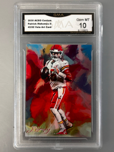Patrick Mahomes #34 Graded Card GEM MT 10