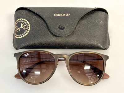 Pair Of Ray Ban Sunglasses with Case