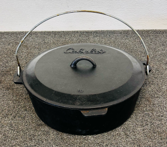 Cabelas 14" Cast Iron Dutch Oven with Lid