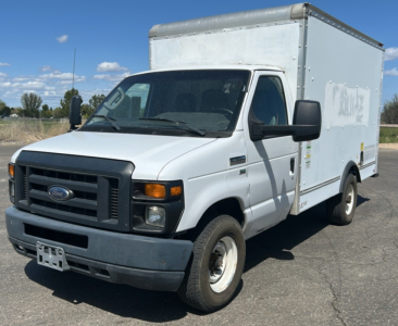 2014 FORD E-350 - BOX TRUCK - FLEX FUEL!